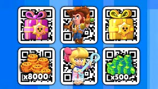 FREE! 🥳 LEGENDARY REWARDS🤩 |BRAWL STARS QR CODE 2024 🎁 || BrawlStars NEW UPDATE