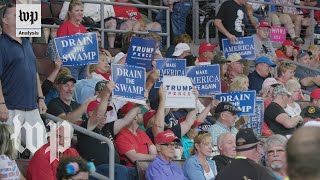 How Trump rallies are frozen in time