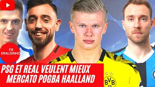 PSG Signe Haalland, Mbappé real au madrid, Top mercato 2022