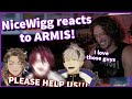 NiceWigg CAN'T STOP LAUGHING after meeting the ARMIS boys!【#DOKIOVERSIGHT2024 | Holo ARMIS】