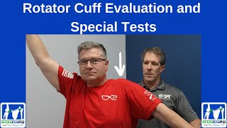 Rotator Cuff Tear PT Evaluation with Rotator Cuff Special Tests