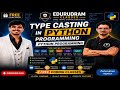 Type Casting in Python Programming | Python Programming | Free Coding Classes #edurudram #python