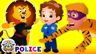 The Sheep Theft - Narrative Story - ChuChu TV Police Fun Cartoons for Kids