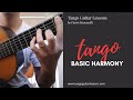 How to play tango -  Tango basic harmony (usual chords)