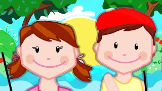 ROW YOUR BOAT Song with Lyrics - Nursery Rhyme for Kids