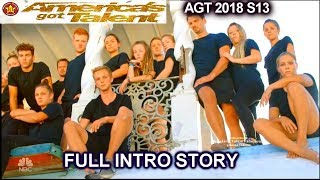 Zurcaroh Members Different Professions FULL INTRO STORY America's Got Talent 2018 Semifinals 1 AGT