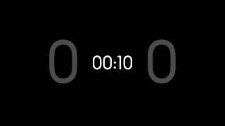 10 Second Countdown Timer | 10초 카운트다운 타이머| 10秒倒计时计时器 | 10秒カウントダウンタイマー