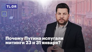 Почему Путина испугали митинги 23 и 31 января?