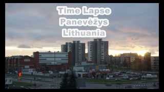 Time Lapse Panevėžys Lithuania