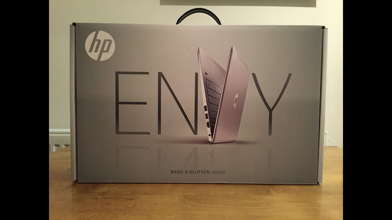 HP Envy Notebook Unboxing - YouTube