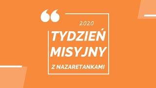 Tydzień Misyjny z Nazaretankami #Zapowiedź