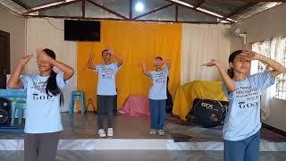 DANCE IN CHRIST Awiting Makalangit/Kasama Natin Ang Diyos (Dance Cover)