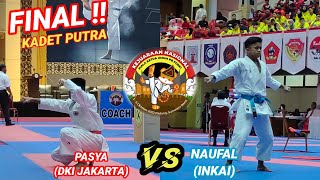 GOLD‼️ | KATA KADET PA | PASYA(DKI JKT) 🆚  NAUFAL(INKAI) | KEJURNAS PIALA PB FORKI 2022 PADANG