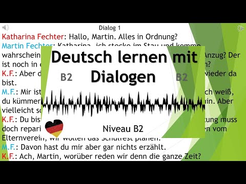 Dialoge B1 - B2 | Deutsch Lernen Durch Hören | 2 | - YouTube