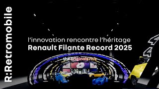 héritage et innovation, découvrez le stand #Renault au salon #Retromobile