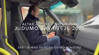 ALTAS AUTO elektrinis autobusas | Europos Judumo Savaitė 2021