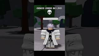 Genos Users Be Like in TSB💀 #shorts #roblox #strongestbattlegrounds