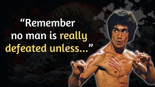 Bruce Lee's Quotes that tell a lot things about ourselves | Life changing quotes