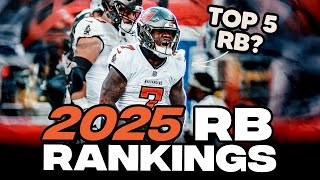 Top 40 Dynasty Running Back Rankings \u0026 Tiers