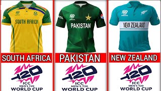 ICC T20 World Cup 2024 - ALL teams New Jersey|| T20 World Cup 2024