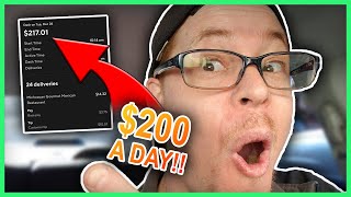 CAN YOU EARN $200 A DAY on DOORDASH?  Making $400.00 WORKING TWO DAYS in LAS VEGAS