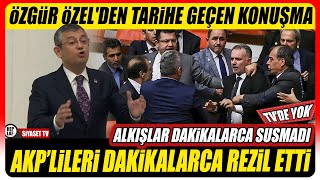 Mecliste Özgür Özel Kürsüye çıktı: AKP'liler Çıldırdı! Mecliste Kavga Çıktı!