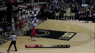 P.J. Thompson Steals Inbound and Layup vs. Rutgers