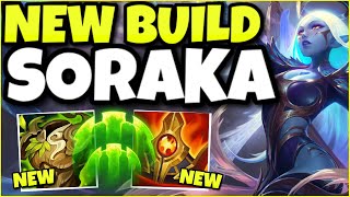(NEW REWORK) THE MOST UNBEATABLE SORAKA BUILD OF ALL TIME!! NEW SORAKA SUPPORT  - League of Legends
