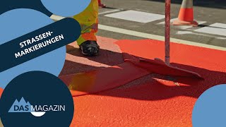 Straßenmarkierungen:  Wie kommen diese auf den Asphalt?