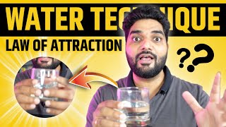 पानी से कुछ भी आकर्षित करे Water Technique (Law of Attraction) Hindi