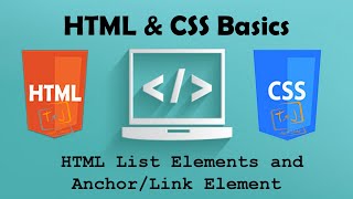 HTML & CSS Basics #06 - HTML List & Link Elements
