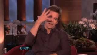Chris Pine Can't Hide His Ellen Love