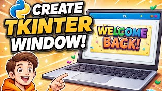 Python Tkinter Tutorial 🔥 Create Window & Label | Beginner Friendly GUI#coding #python#tkinter #tk