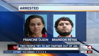 Two people try to get partner out of jail in DeSoto County