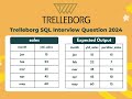 Trelleborg SQL Interview Question - LAG Function