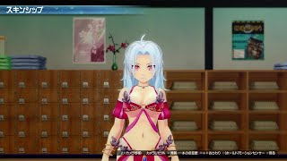 PS4 閃乱カグラPBS氷王の雪泉新楽園水着LORELEIスキンシップでこ～んな感じ