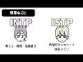 【16type】intp 論理学者 とistp 巨匠 の違い 【性格診断】 16personalitytypes 16タイプ 16types