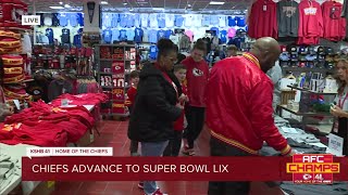 AFC Championship gear is flying off the shelves at Rally House