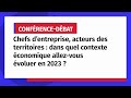 Conférence-débat Banque de France CCI de l'Ain 2023