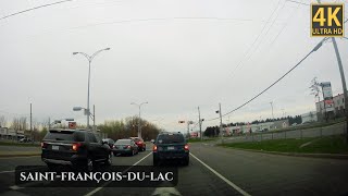 Driving - Varennes to Saint-Francois-du-Lac (Québec, Canada)