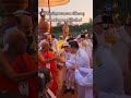 พิธีอัญเชิญพระบรมสารีริกธาตุพระอรหันตธาตุสู่จังหวัดเชียงใหม่