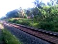 chengannur mavelikkara double line inaugural run onboard kerala super fast express