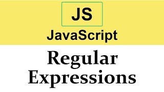 #28 Regular Expressions in JavaScript Part 1 2019