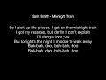 sam smith midnight train lyrics amazon