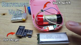 Vapes Parts Are Pretty Useful for Electonics Projects !! #vape #recycling #electronicsdiy
