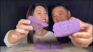 Japanese Cheesecake Purple Ube! Uncle Tetsu Best Ever! - Review