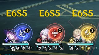 IPC TEAM! E6S5 TOPAZ X E6S5 JADE X E6S5 AVENTURINE DESTROY MOC 12 0 CYCLE | Honkai: Star Rail 2.6