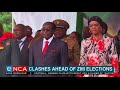 Clashes ahead of Zimbabwe elections