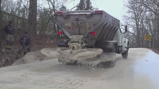 Winter storm leaves Northwest Alabama roads impassable as officials warn of ice and refreezing
