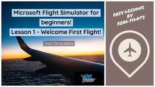 Microsoft Flight Simulator 2020 BEGINNERS! - setup tutorial 1